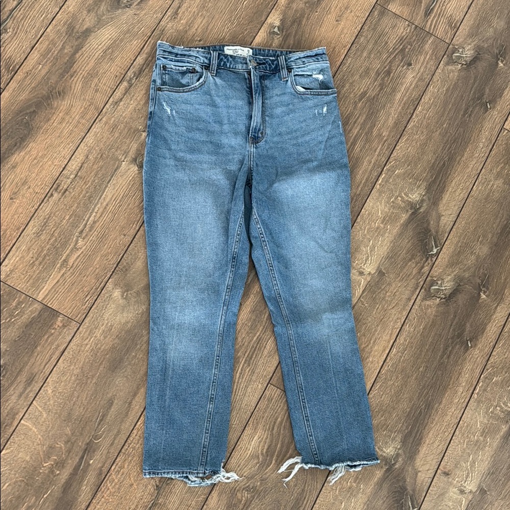 Abercrombie & Fitch Blue Skinny Jeans with Classic Denim Look
